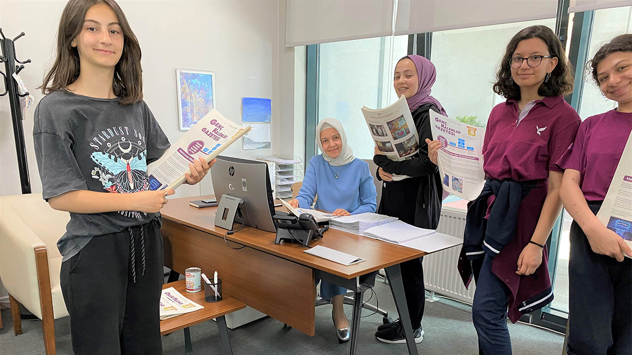 Okul Gazetemiz Çıktı