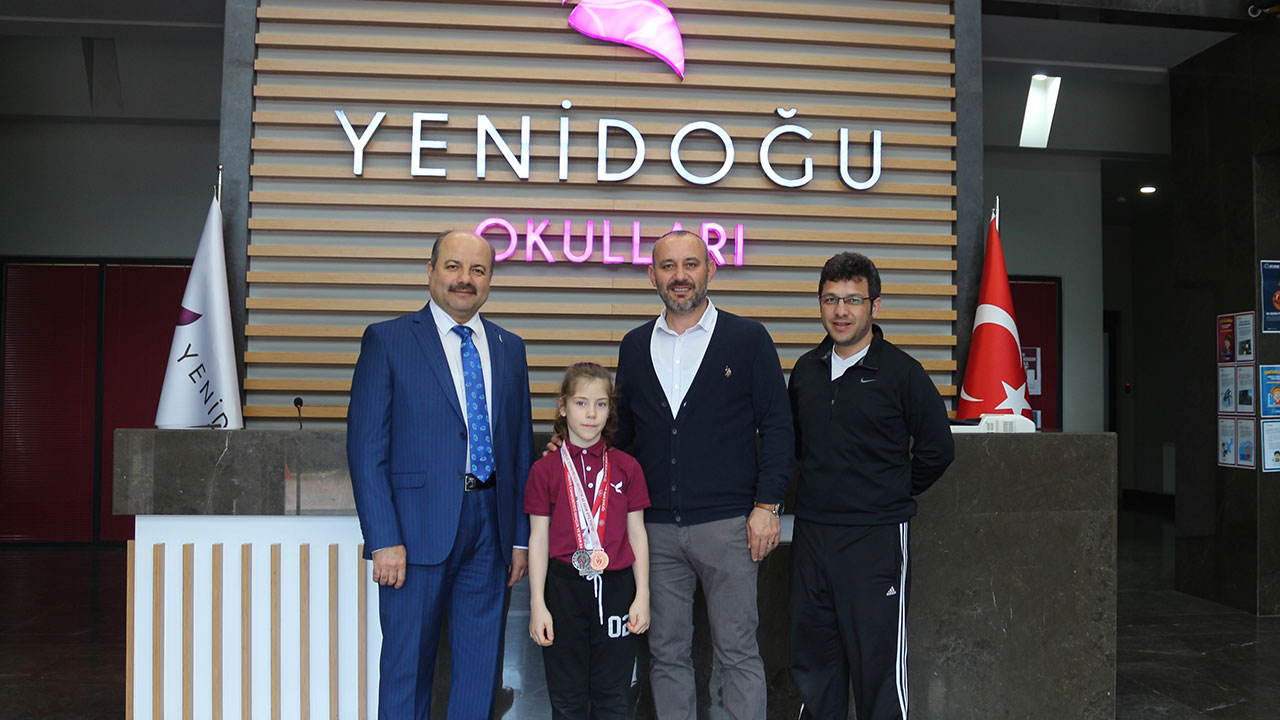 Okullar Arası İl Cimnastik Yarışları'nda Derece