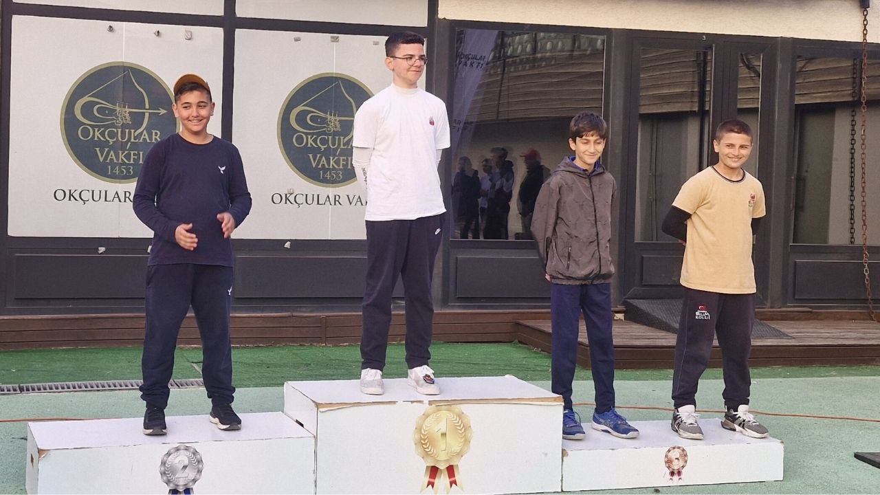 Okçulukta İstanbul İkincisi Olduk