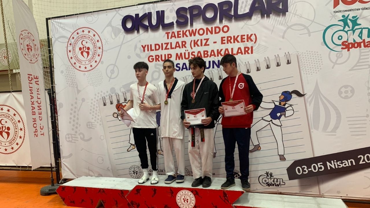 Taekwondo Grup Şampiyonası'nda Birincilik 