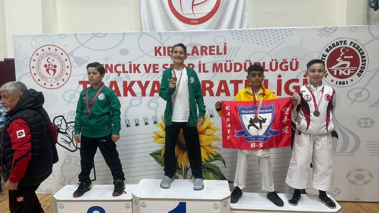 Trakya Karate Ligi'nde Birincilik Başarısı 