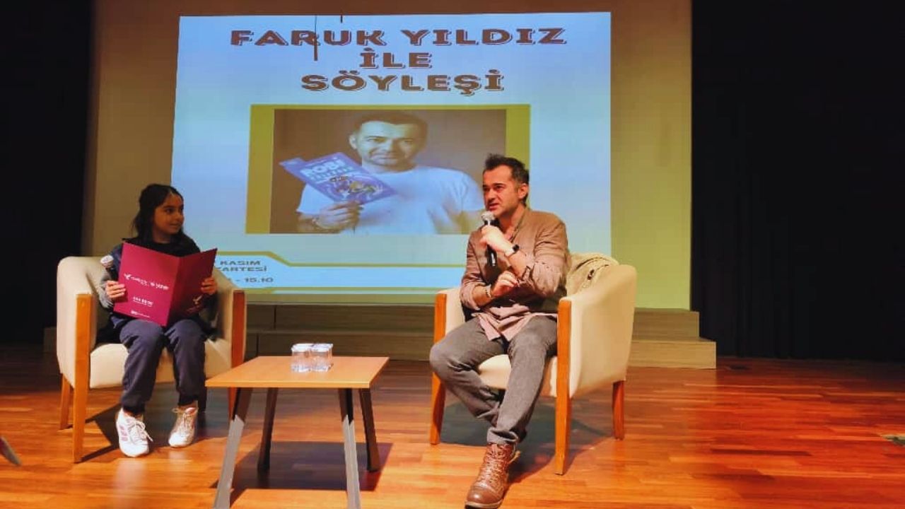 Yazar Faruk Yılmaz Okulumuzda 