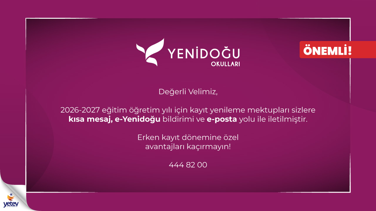 2026-2027 Eğitim Öğretim Yılı Kayıt Yenileme